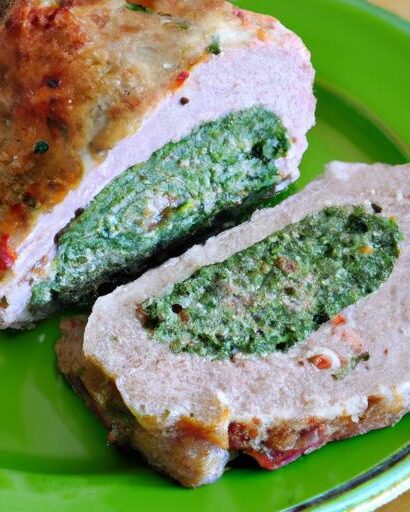 Nutritious Twist: Spinach and Turkey Meatloaf Delight
