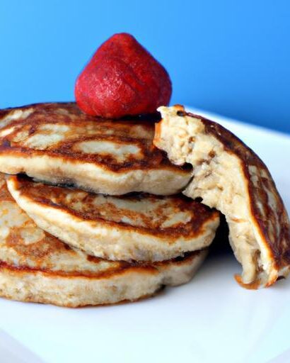 Fuel Your Morning: Delicious High-Protein Oat Flour Pancakes