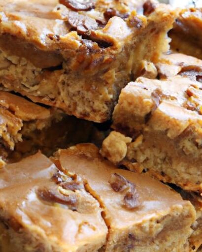 Irresistible Gluten-Free Peanut Butter Blondies Recipe
