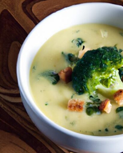 Creamy Broccoli and Cheese Soup: Warmth in Every Spoonful