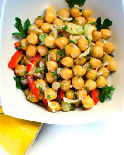 Mediterranean Chickpea Bowl: A Wholesome Flavor Journey