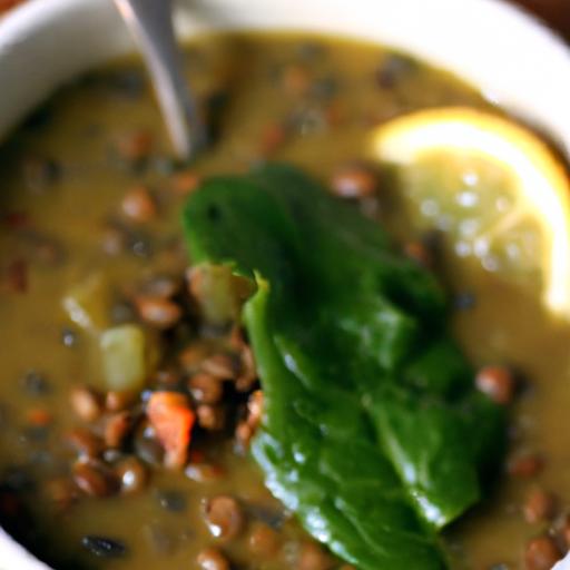 Hearty Lentil and Spinach Soup: A Nutritious Delight