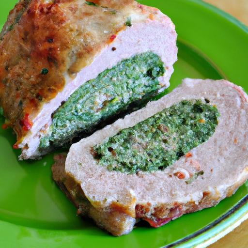 Nutritious Twist: Spinach and Turkey Meatloaf Delight