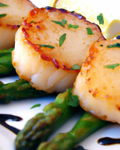 Perfectly Seared Scallops with Rich Garlic Butter Sauce