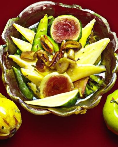 Savoring Persian Flavors: Quince & Pomegranate Stew Delight