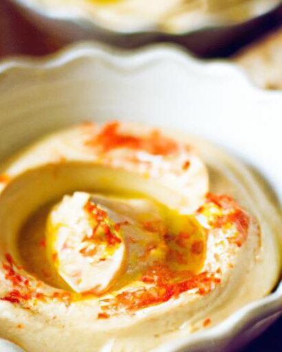 Elevate Your Snack: Hard-Boiled Eggs Paired with Creamy Hummus