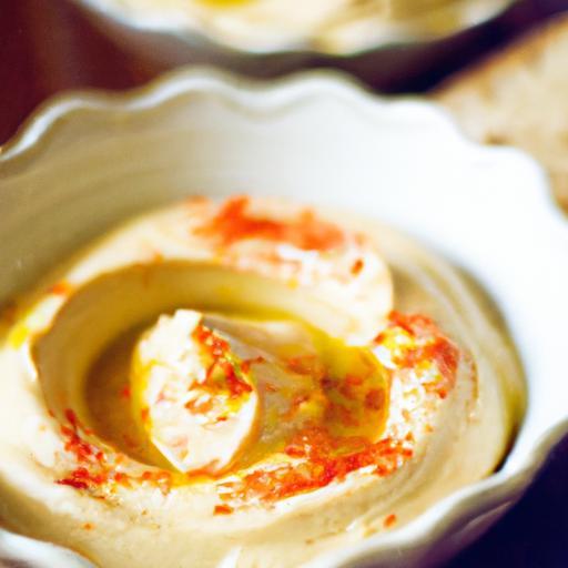 Elevate Your Snack: Hard-Boiled Eggs Paired with Creamy Hummus