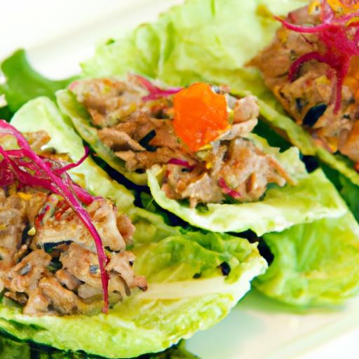 Fiery Flavors: How to Make Spicy Tuna Lettuce Wraps
