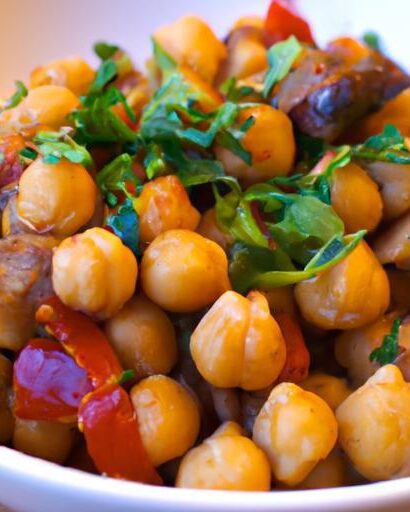 Hearty Slow Cooker Mediterranean Chickpea Stew Recipe