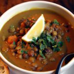 Hearty Mediterranean Lentil & Herb Soup: A Flavorful Delight