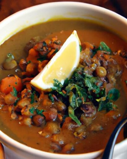 Hearty Mediterranean Lentil & Herb Soup: A Flavorful Delight