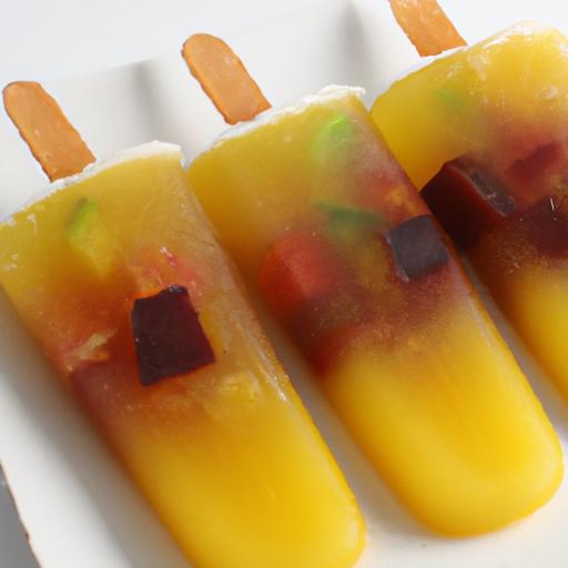 Tropical Bliss: How to Make Refreshing Coconut Mango Popsicles