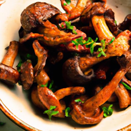 Crispy Air Fryer Balsamic Glazed Mushrooms: A Flavorful Bite
