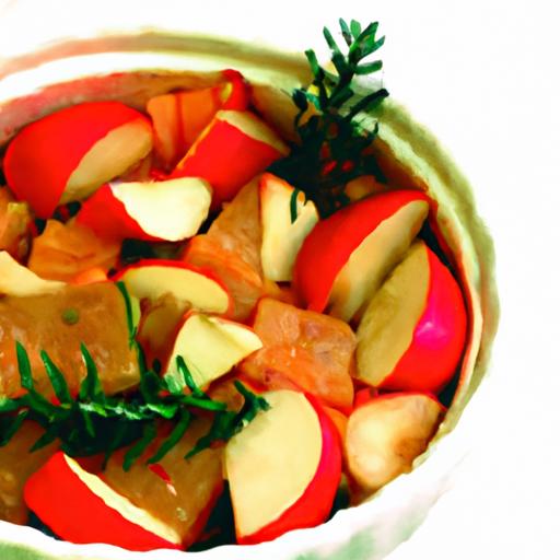 Savoring Persian Flavors: Quince & Pomegranate Stew Delight