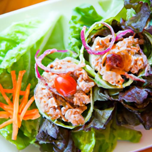fiery ‌Flavors: ⁢How to Make Spicy Tuna Lettuce Wraps