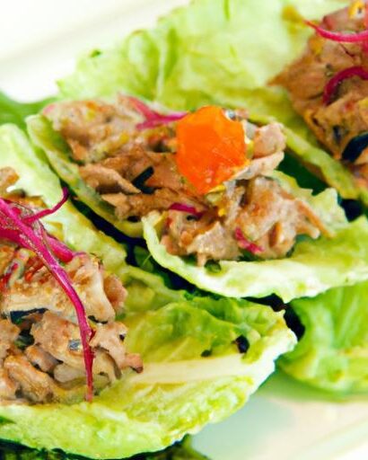 Fiery Flavors: How to Make Spicy Tuna Lettuce Wraps