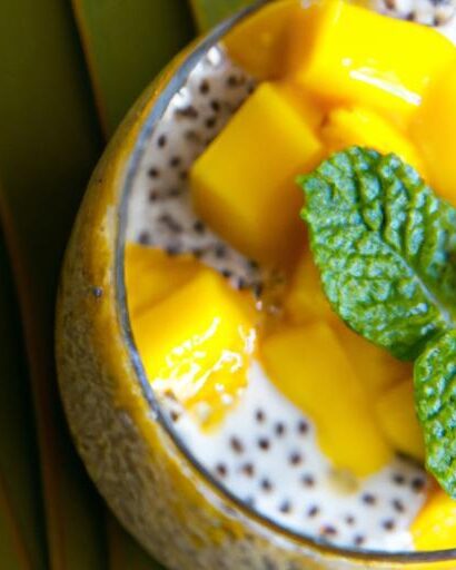 Tropical Bliss: How to Make Refreshing Mango Chia Pudding