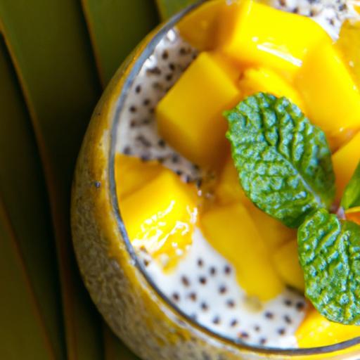 Tropical Bliss: How to Make Refreshing Mango Chia Pudding