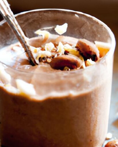 Indulgent Chocolate Almond Butter Smoothie Recipe Unveiled