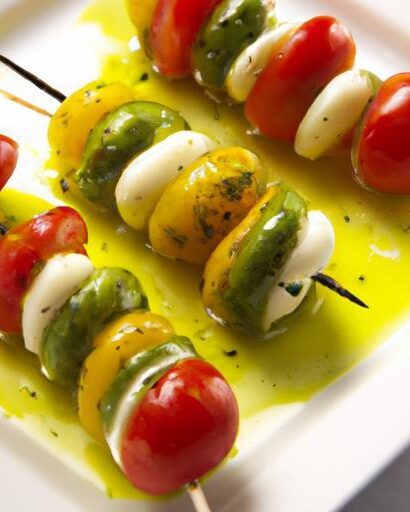 Bite-Size Bliss: The Art of Mini Caprese Skewers Explained