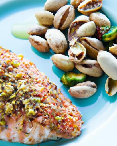 Crunchy Pistachio Crusted Salmon: A Nutty Seafood Delight