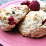 Fluffy Almond Flour Raspberry Scones: A Nutty Berry Delight