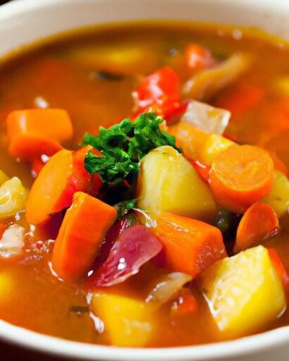 Slow Cooker Hearty Vegetable Soup: Comfort in a Bowl