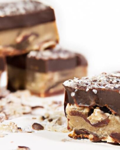 Stick-Free Delight: No-Bake Chocolate Tahini Bars Recipe