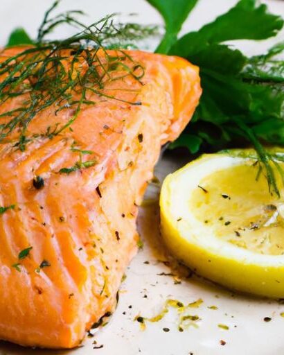 Zesty Lemon Dill Roasted Salmon: A Flavorful Seafood Delight