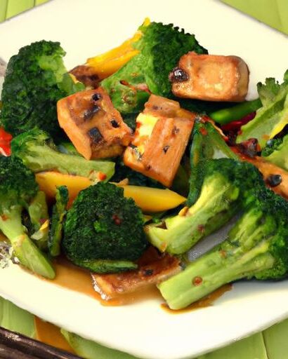 Crispy Roasted Tofu & Broccoli Stir Fry: A Flavorful Twist