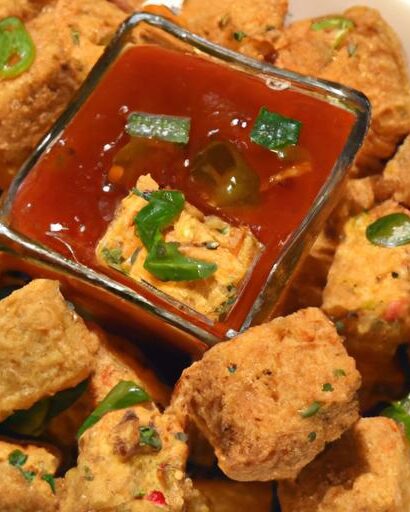 Crispy Air Fryer Buffalo Tofu Bites: A Spicy Plant-Based Snack