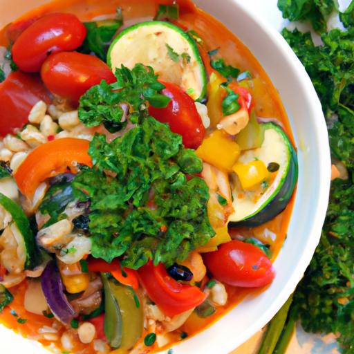 Simmering Sunshine: One-Pot Mediterranean Vegetable Stew