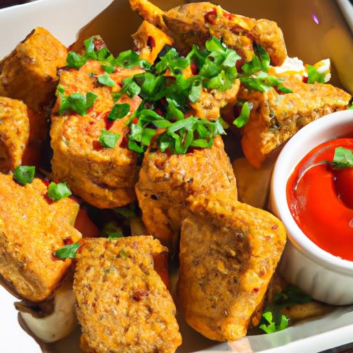 Crispy Air Fryer Buffalo Tofu Bites: A Spicy Plant-Based Snack