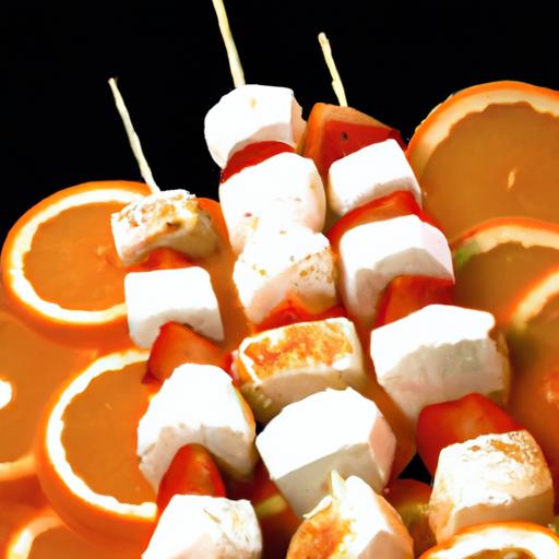 Colorful Cheese & Fruit Kabobs: A Tasty Twist on Snacks