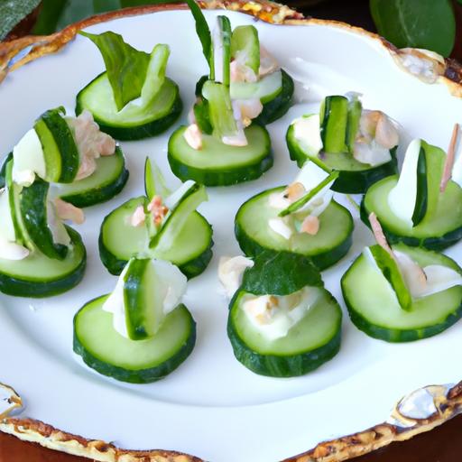 Delightful Mini Cucumber & Cream Cheese Bites Recipe