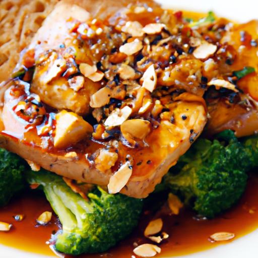 Savory⁤ Baked Tofu with Creamy Peanut Sauce ‍Delight