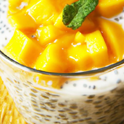 Tropical Bliss: How to Make Refreshing Mango Chia Pudding