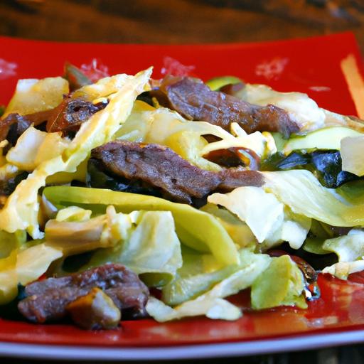 One-pot Cabbage & Beef Stir Fry: Simple, Savory Delight