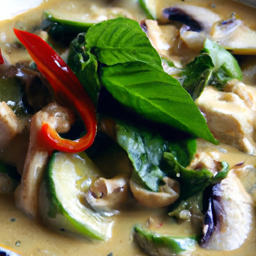 One-Pot Vegan Thai Green Curry: Easy, flavorful Delight