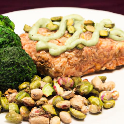 Crunchy⁣ Pistachio Crusted Salmon: A Nutty ⁣Seafood Delight