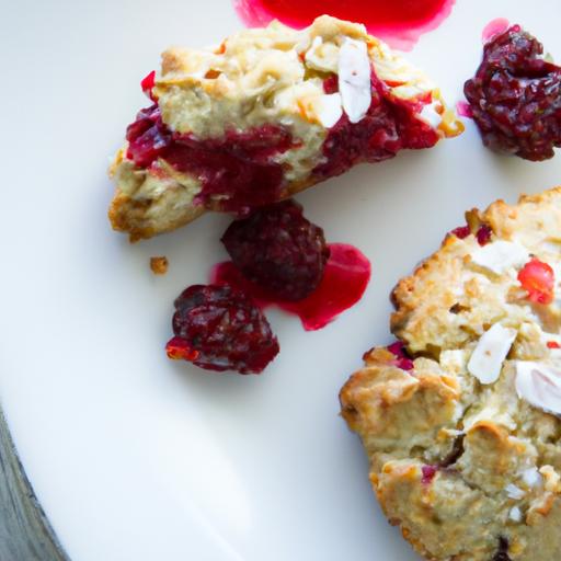 Fluffy Almond Flour raspberry Scones: A Nutty Berry Delight