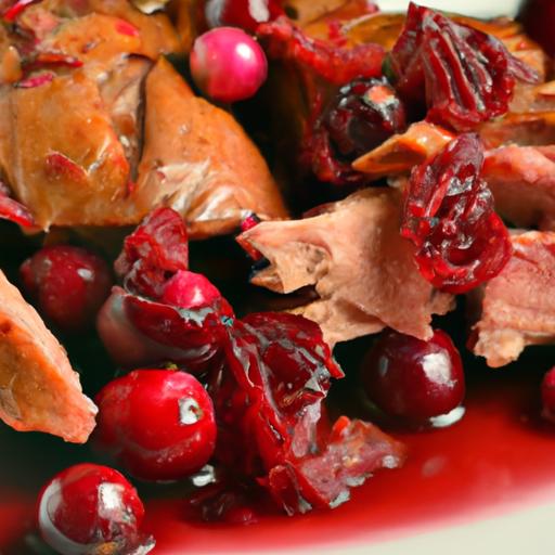 tangy Slow Cooker Cranberry Balsamic Chicken Recipe Delight