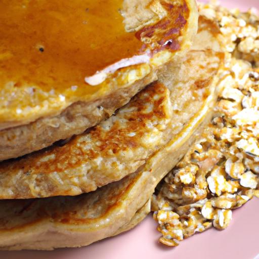 Power Up Your morning: High-Protein Oat Flour Pancakes