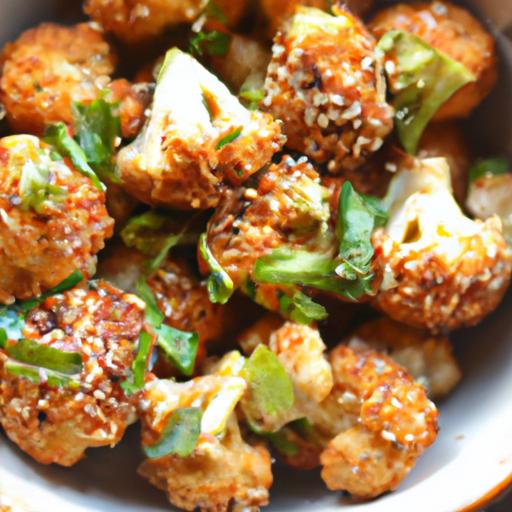 Crispy Air Fryer Sesame Cauliflower: A Healthy Delight