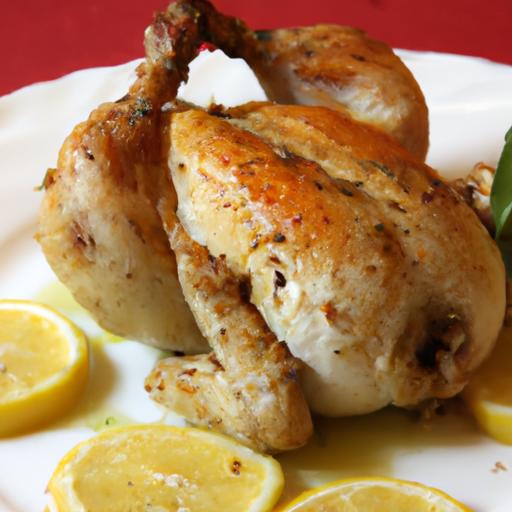 Zesty Lemon Garlic Roasted Chicken: A Flavorful⁢ Classic Guide