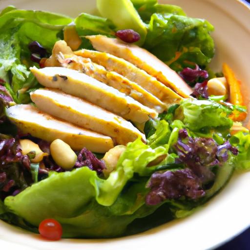 Tangy Thai Peanut Chicken⁣ Salad: A ​Flavorful Twist on Greens