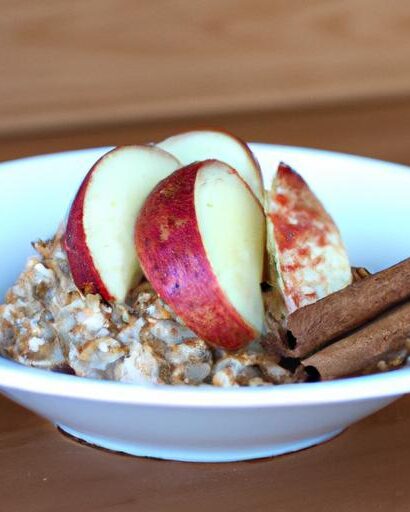 Wake Up to Warmth: Apple & Cinnamon Overnight Oats Recipe