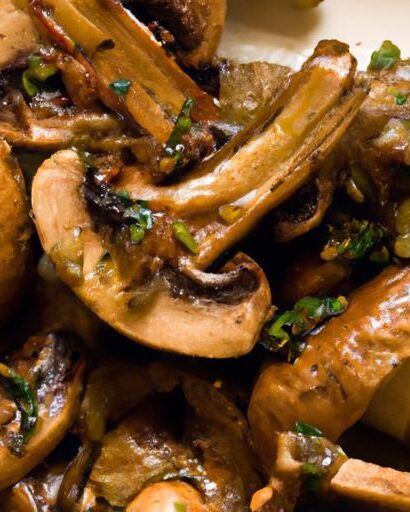 Savory Garlic Butter Mushrooms: Easy Recipe to Savor