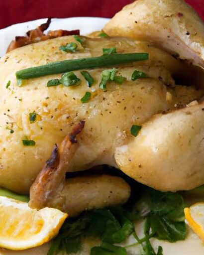 Zesty Lemon Garlic Roasted Chicken: A Flavorful Classic Guide