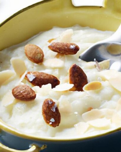 Creamy Almond Milk Rice Pudding: A Nutty Twist on Tradition